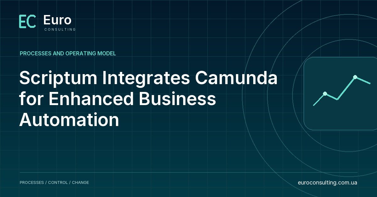 Scriptum Integrates Camunda for Enhanced Business Automation