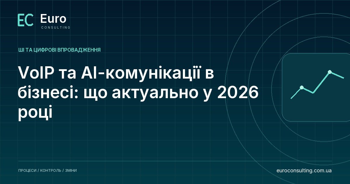 VoIP та AI-комунікації в бізнесі: що актуально у 2026 році