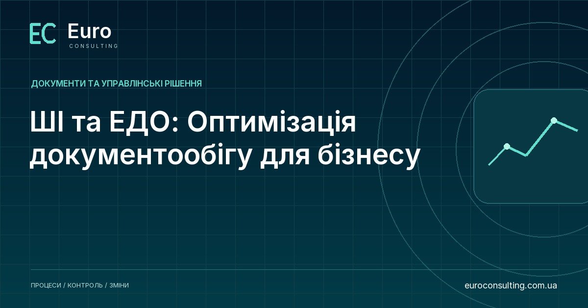 ШІ та ЕДО: Оптимізація документообігу для бізнесу