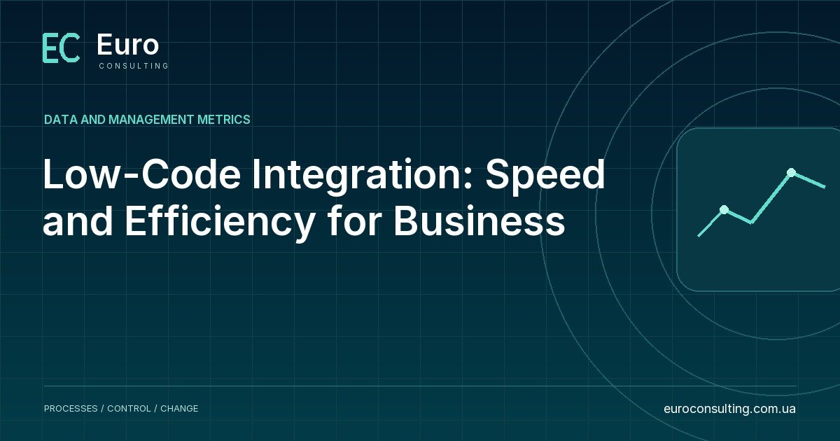Low-Code Integration: Speed and Efficiency for Business