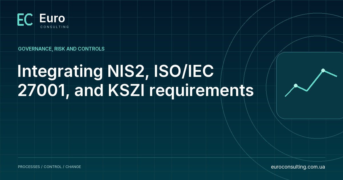 Integrating NIS2, ISO/IEC 27001, and KSZI requirements