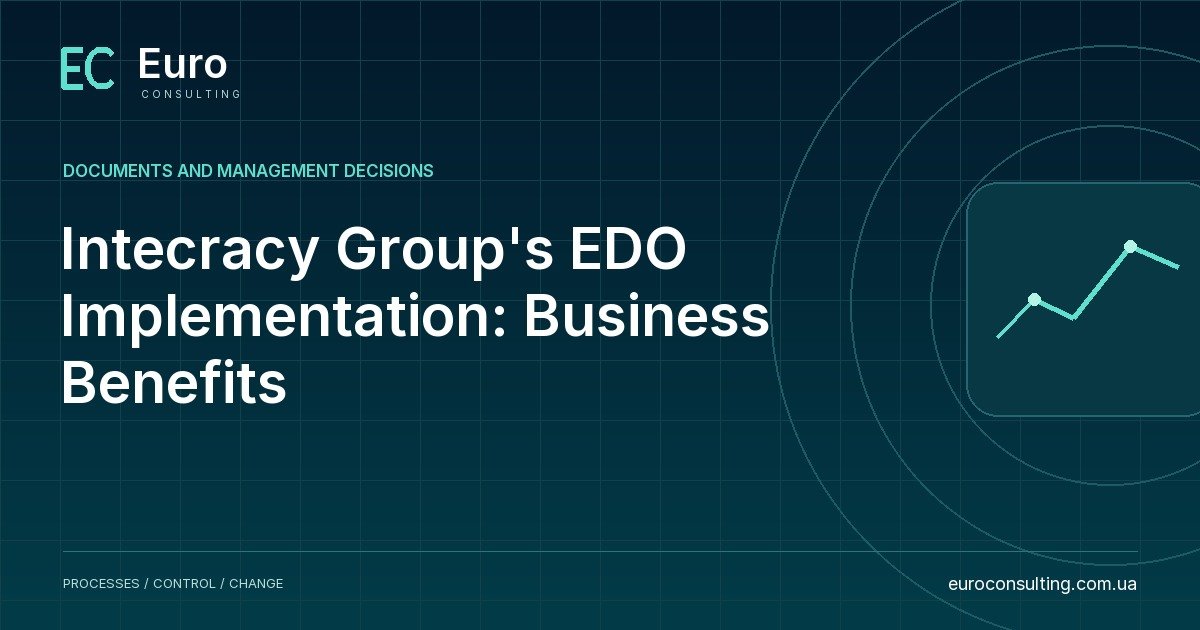 Intecracy Group's EDO Implementation: Business Benefits