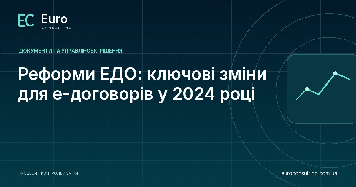 Реформи ЕДО: ключові зміни для е-договорів у 2024 році